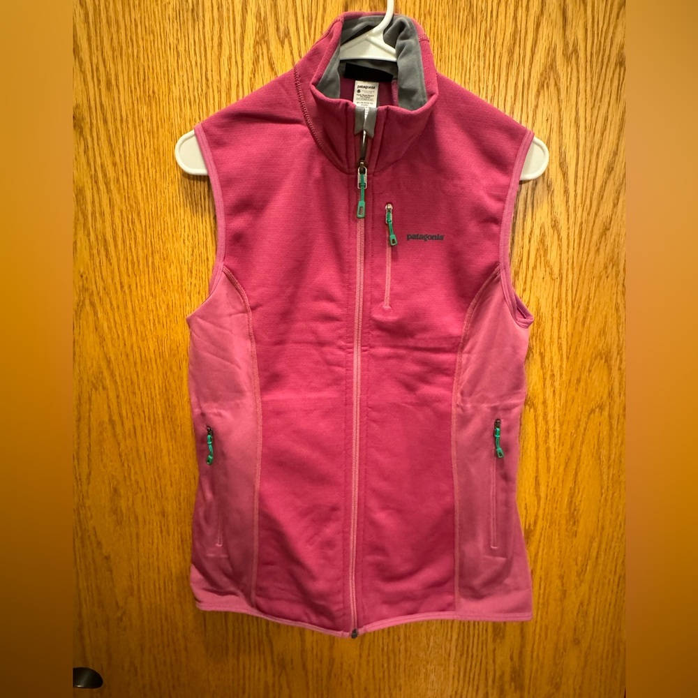 Patagonia Pink Fleece Vest